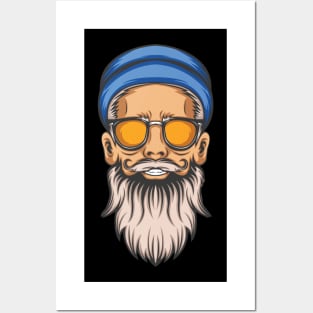 Beard Hipster Posters and Art